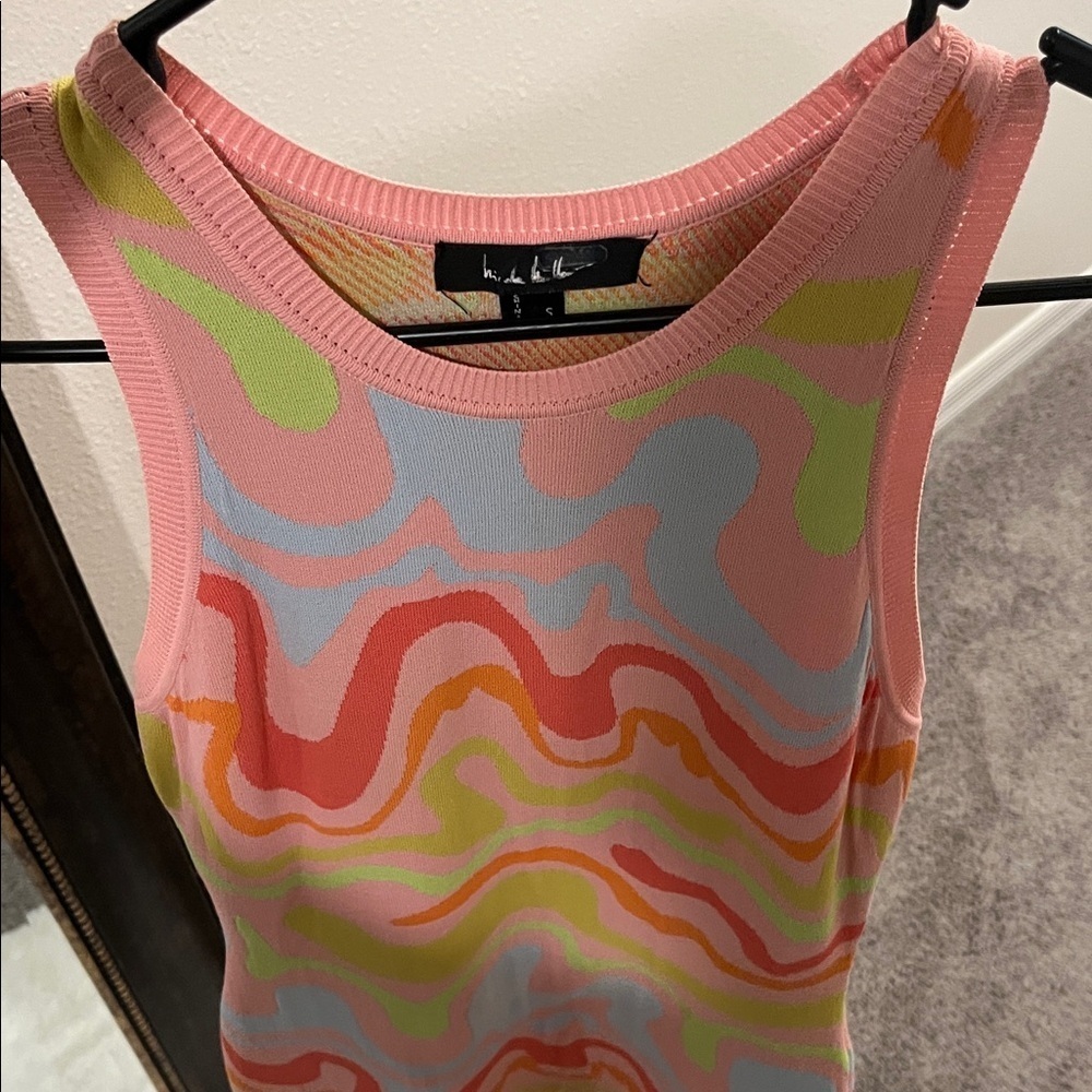 Nicole Miller Chakra Waves Mini Dress - Picture 5 of 7
